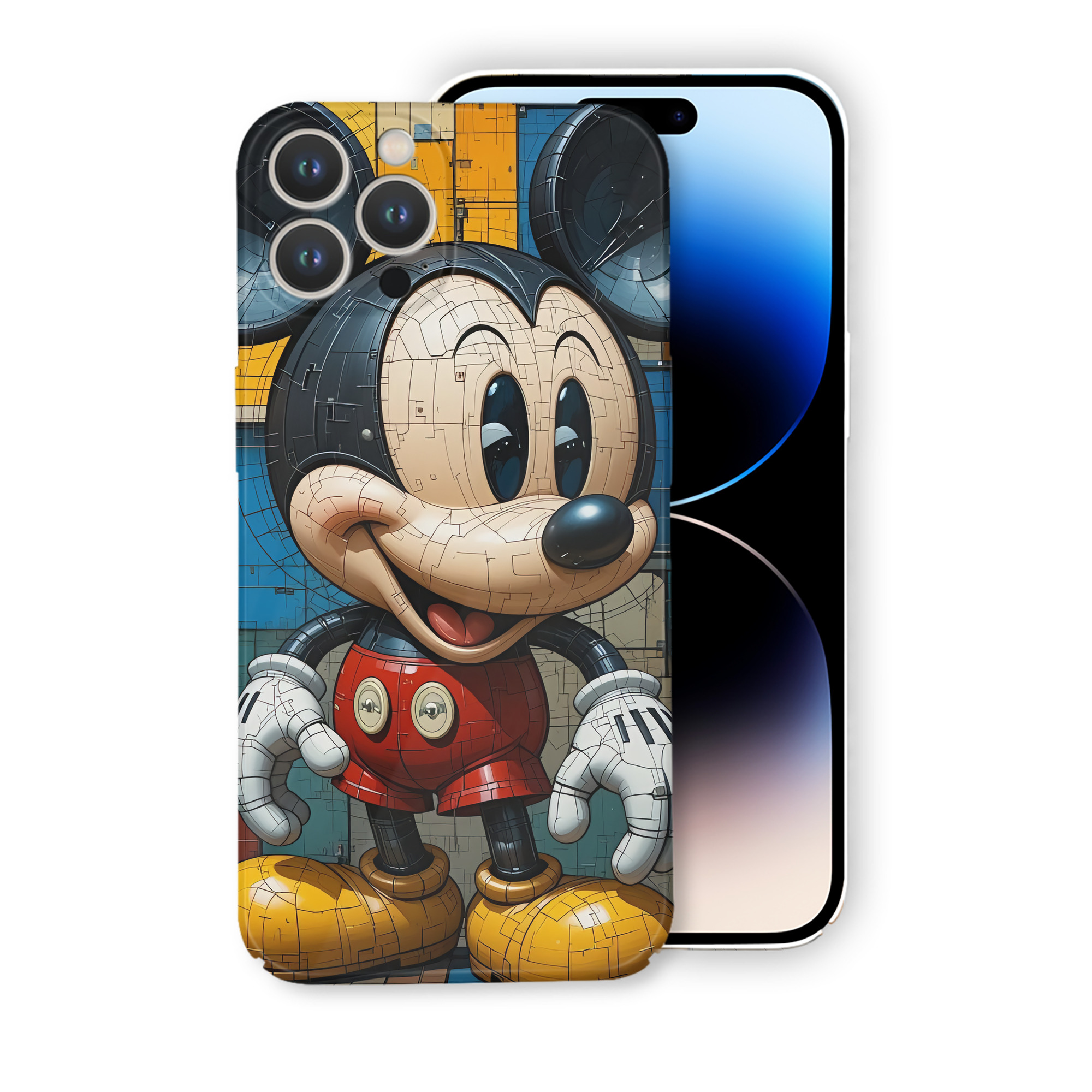 （画像用） ミッキーマウス Mickey Mouse 【iPhone 14シリーズ対応】ハードケース